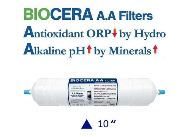 Biocera A.A. 10 inch inline alkaline filter UAE