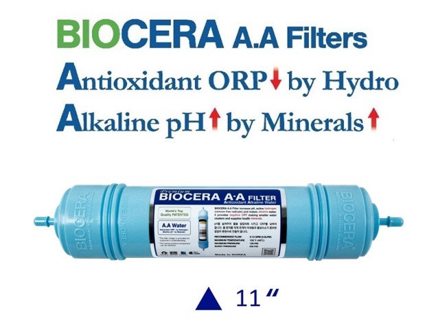 Biocera A.A. 11 inch inline alkaline filter UAE